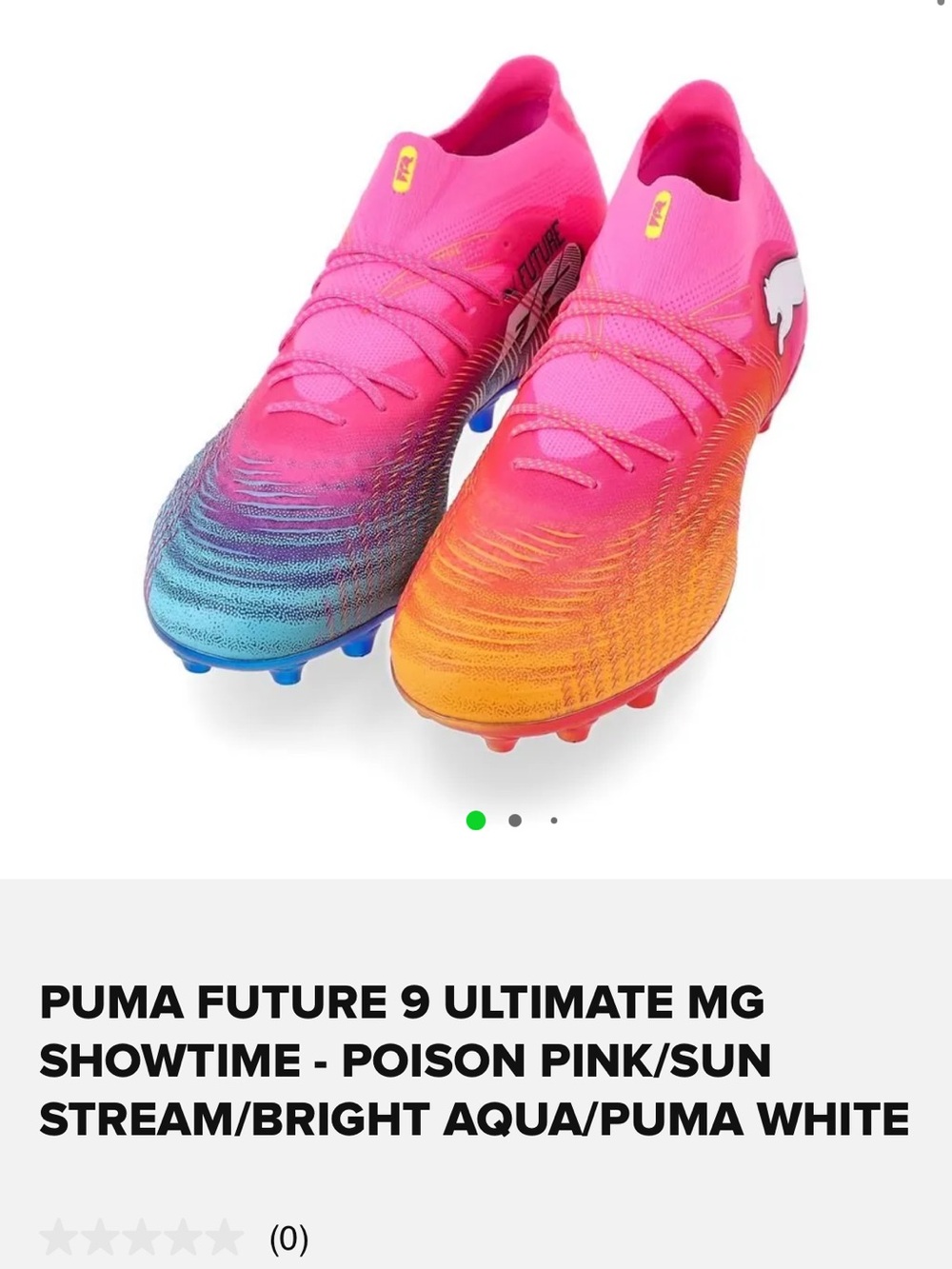Puma MG BRAND NEW soccer cleats men's size 7.5 women's size 8.5
